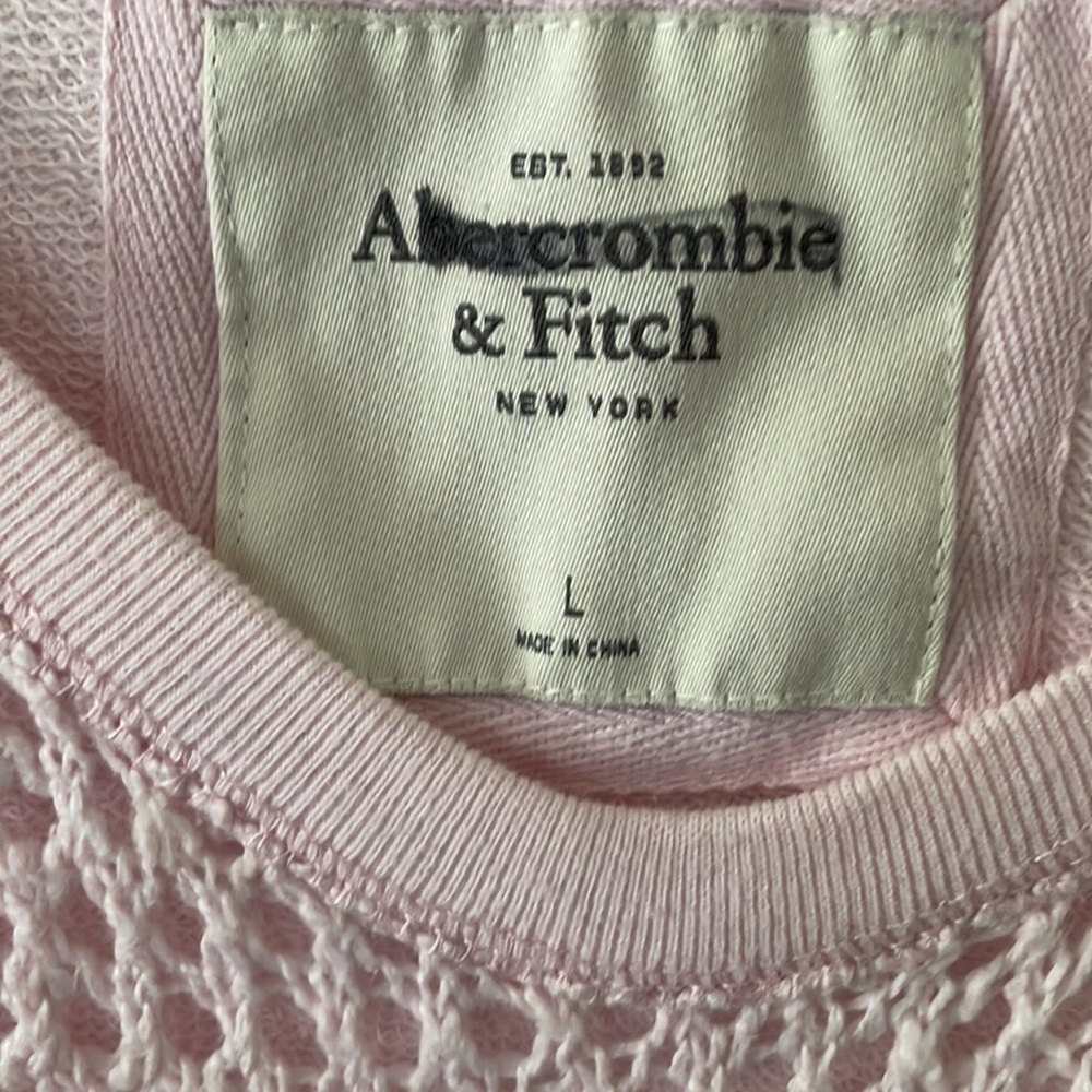 Pink Abercrombie & Fitch Sweater Size L | A&F - Picture 2 of 3